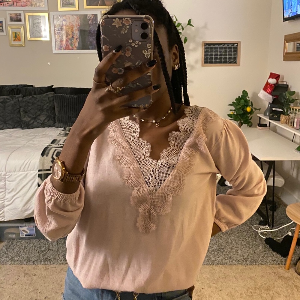 dressy lace blouse